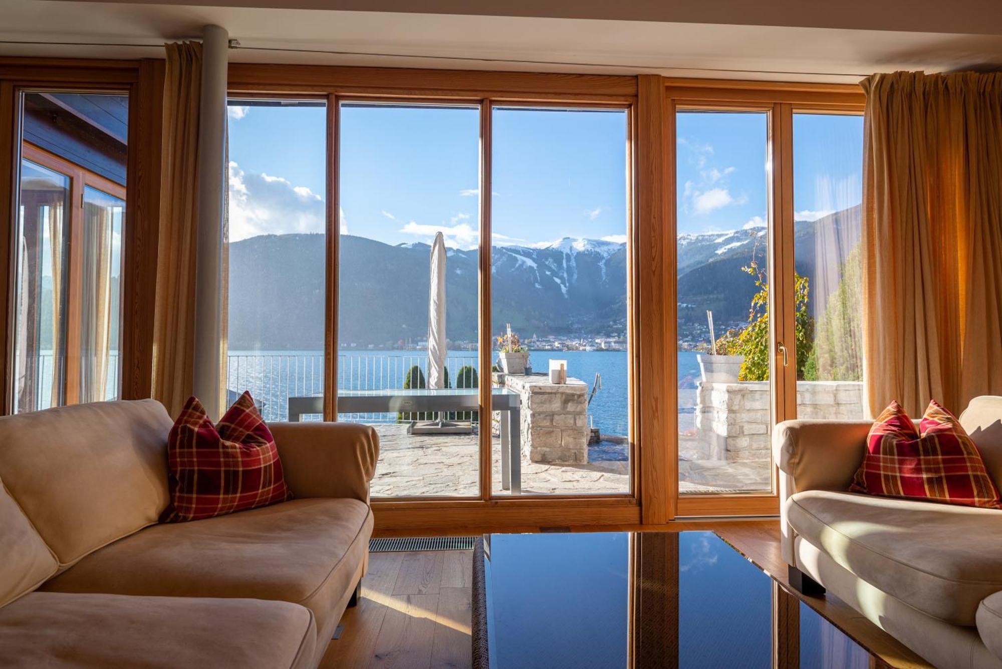 Finest Lakeside Villa Zell Am See By All In One Apartments Erlberg Extérieur photo